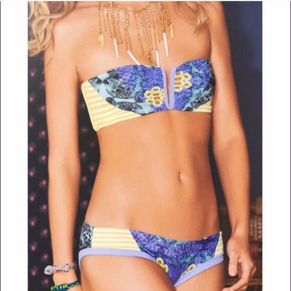Maaji Blue and Yellow Bikini
